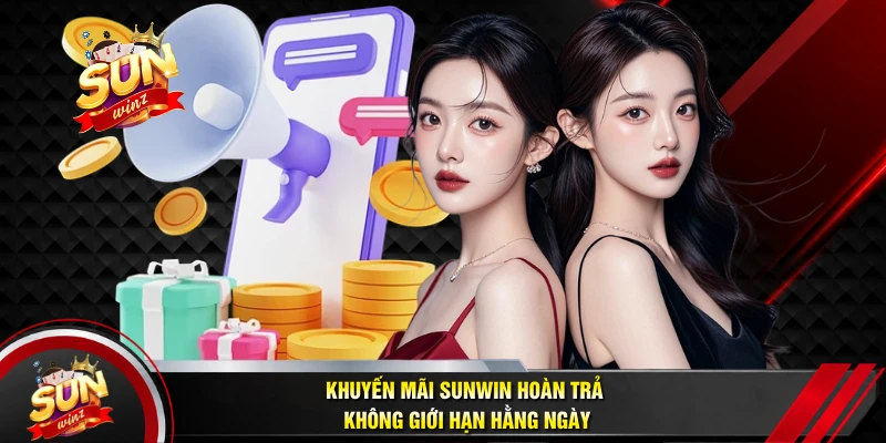 Khuyến Mãi SUNWIN Hoàn Trả Không Giới Hạn Hằng Ngày