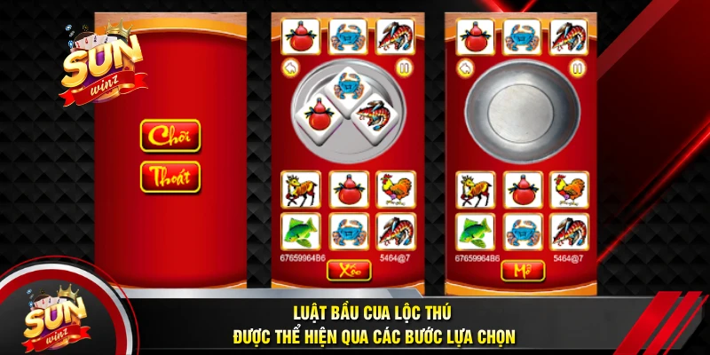 Luật Bầu Cua Lộc Thú Được Thể Hiện Qua Các Bước Lựa Chọn