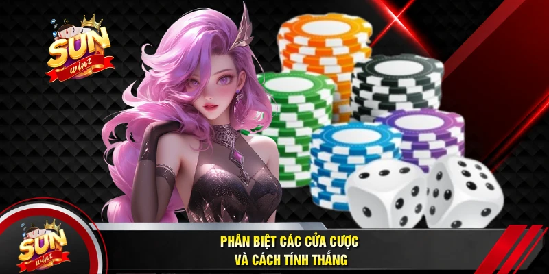 Phân Biệt Các Cửa Cược Và Cách Tính Thắng 